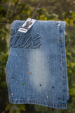 CRUX Denim Rhinestone Shorts