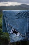 CRUX Denim Rhinestone Shorts